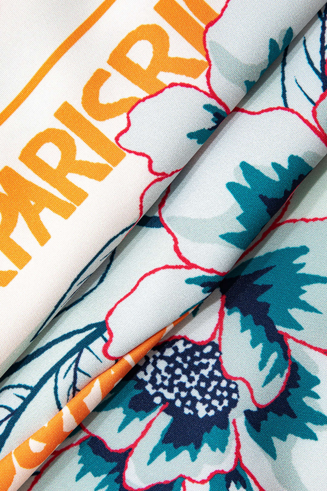 Çiçek Desenli Sarılmalı Düğüm Mini Etek