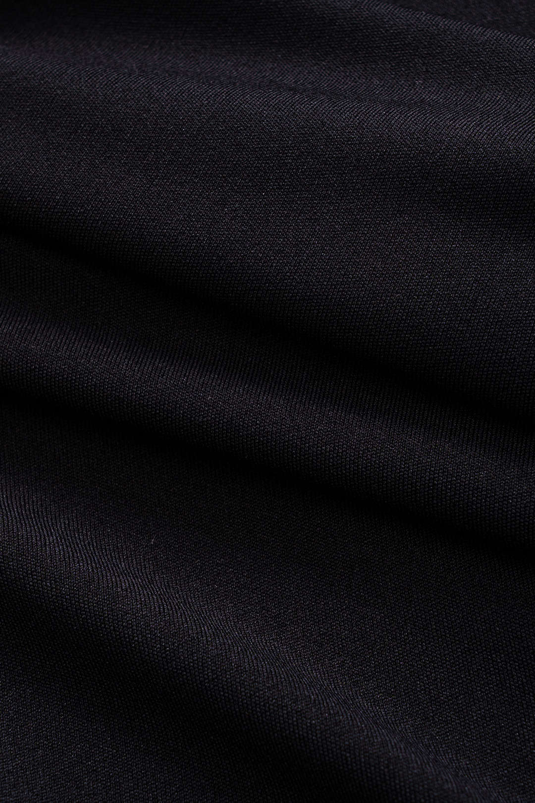 Koyu Siyah Sırtı Açık Büzgülü Halter Elbise