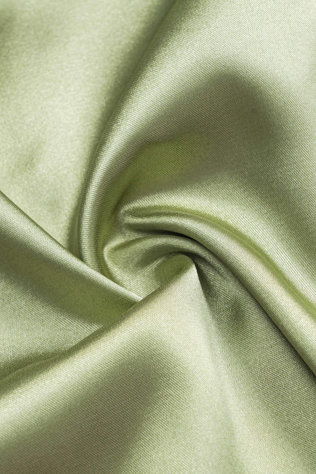 Saten Fermuarlı Etek