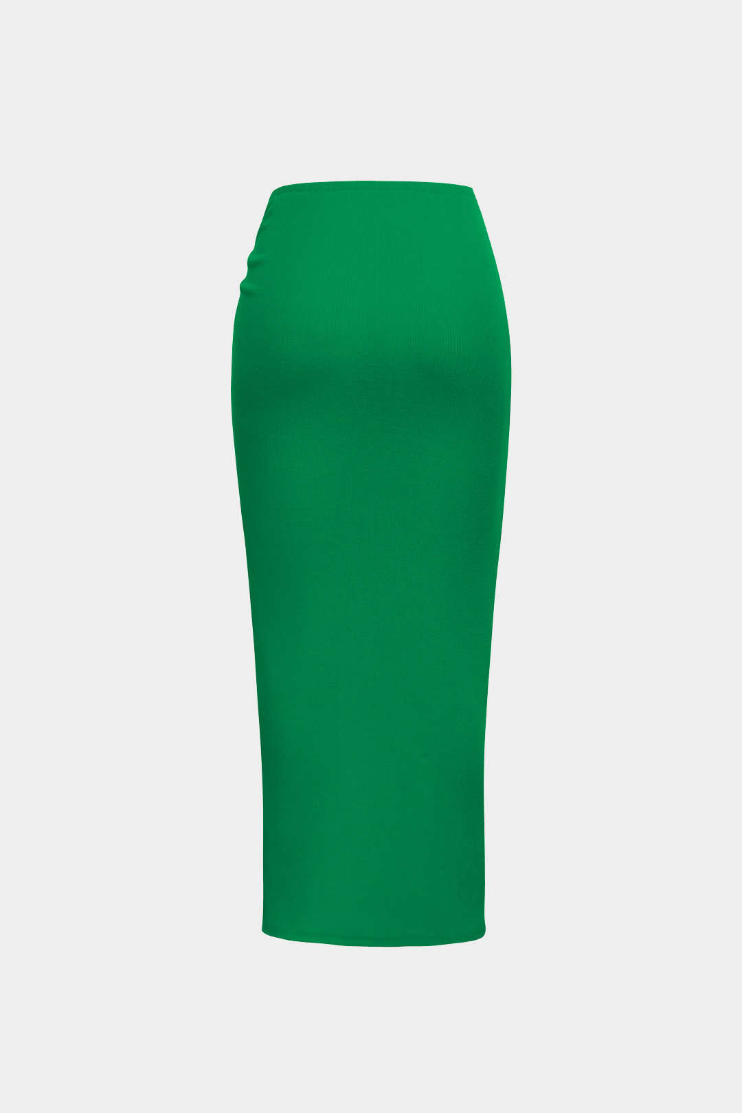 Düğüm Yan Yırtmaçlı Triko Midi Etek