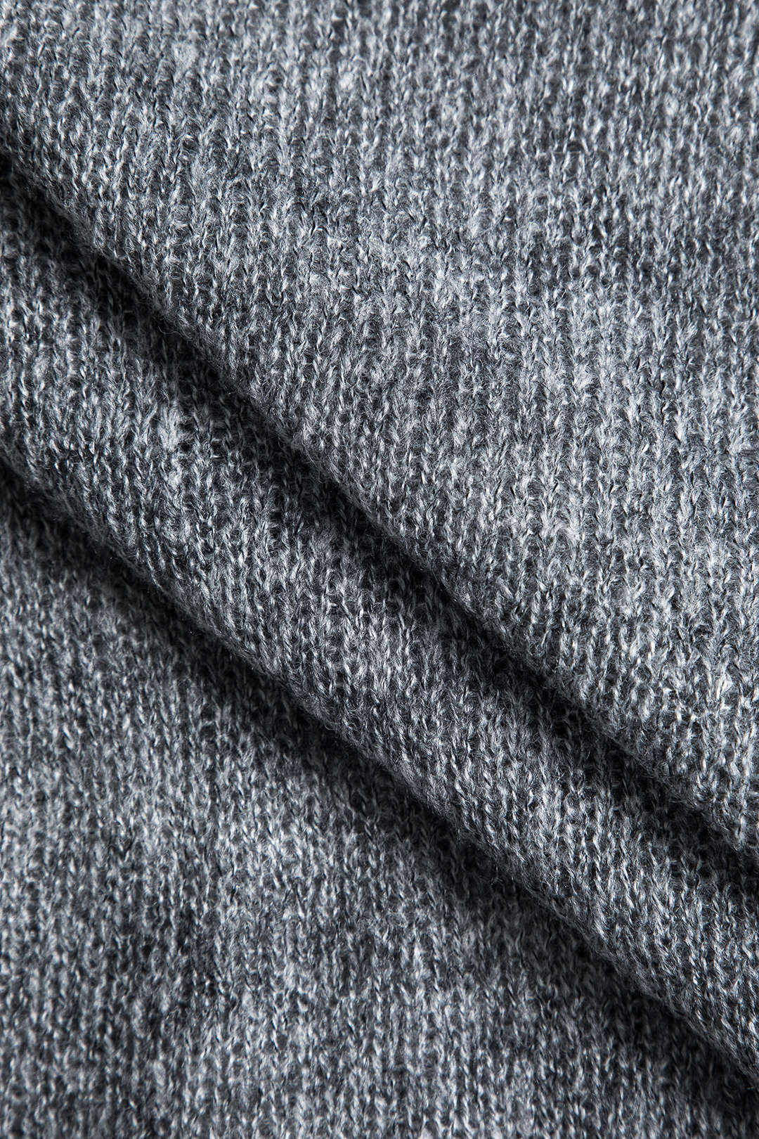 Karışık Yünlü Uzun Kollu Üst Günlük Şık Rahat Kesim