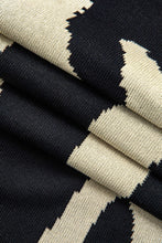 triko zebra desenli mini elbise