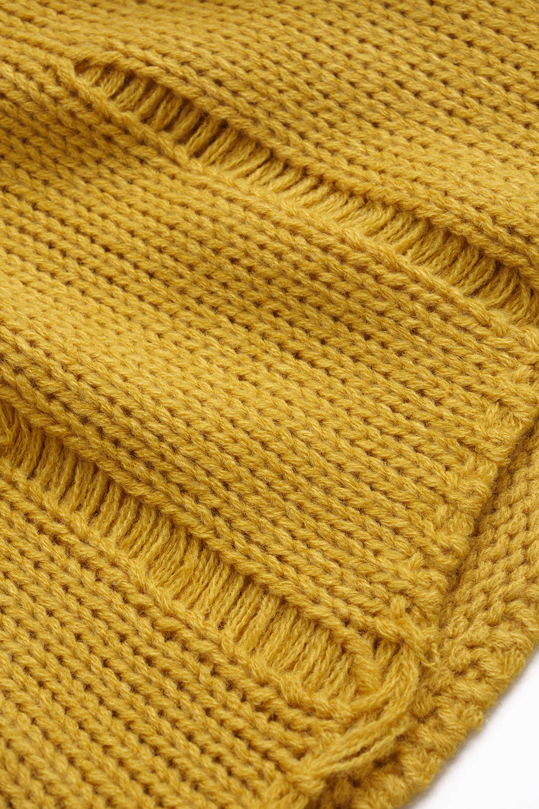 Örgü Dokuma Bağcıklı Etek