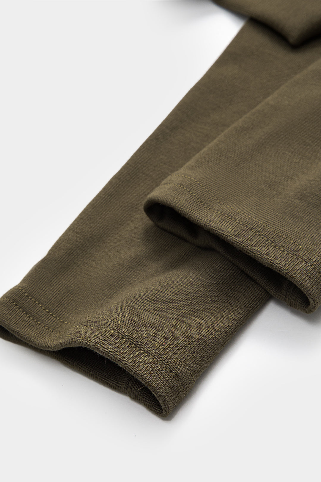 Boğazlı Uzun Kollu Üst Pamuk Karışımlı Yumuşak İçlikli