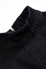 denim mini balon elbise
