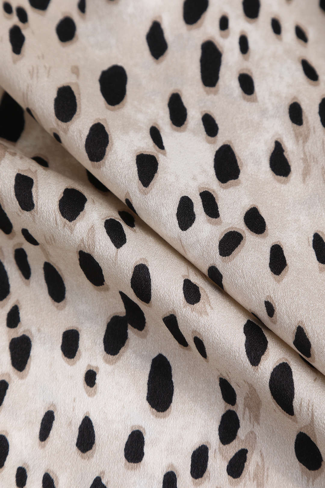 Leopar Bağcıklı Yırtmaç Etek