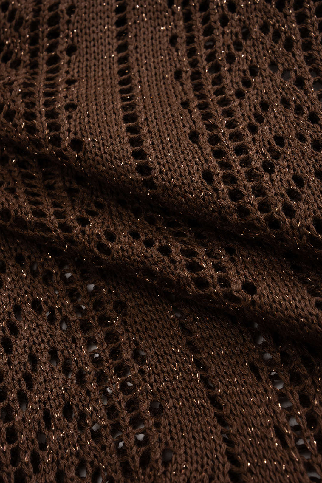 Örgü Deliğe Sahip Kolsuz Elbise