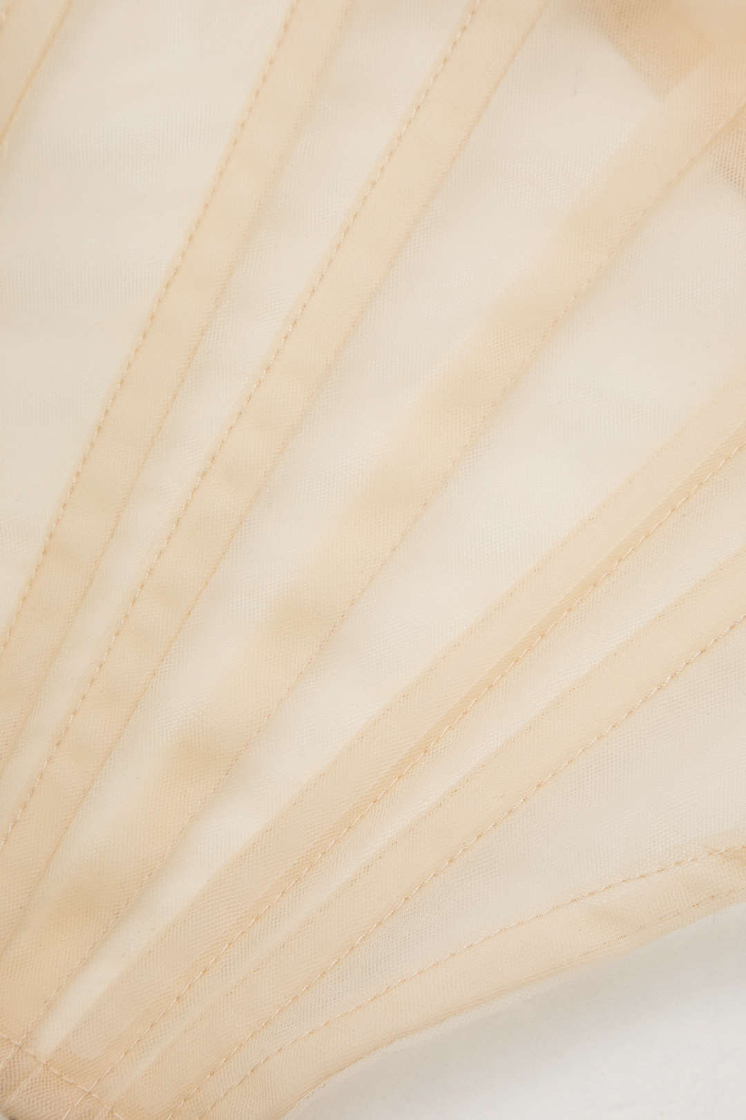 Bağcıklı Şeffaf Afile Korse Straplez Üst