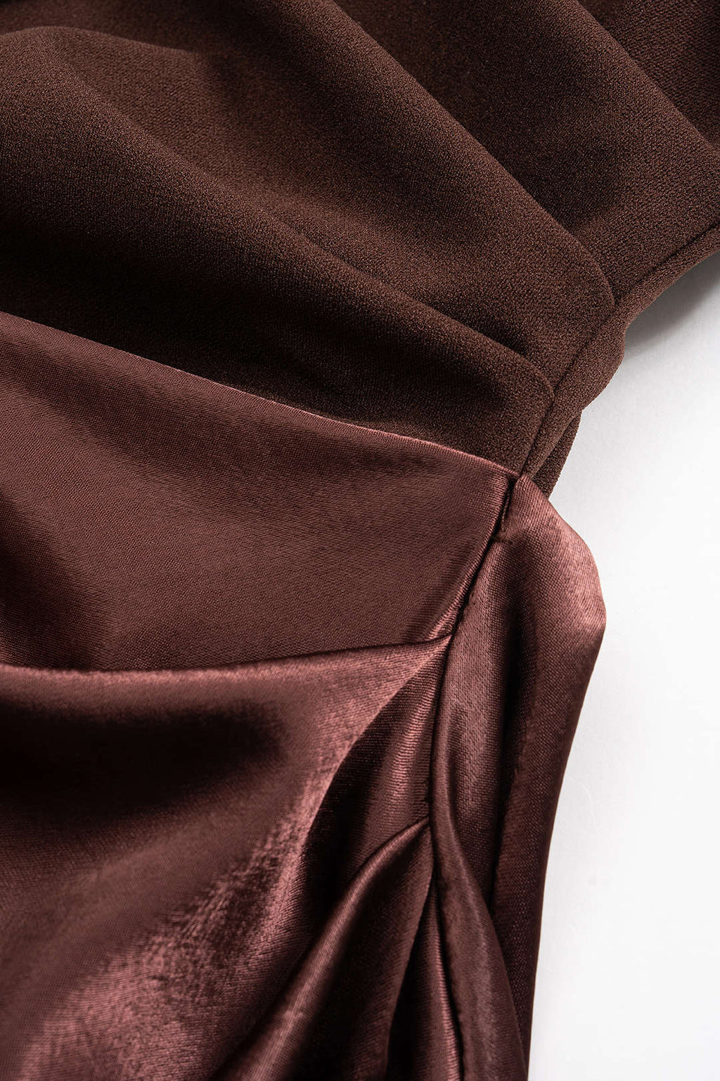 Siyah Şık Kolsuzluk Asimetrik Kesimlilik Uzun Elbise