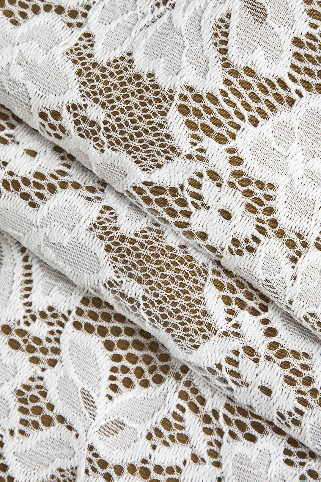 Dantel Yırtmaçlı Maxi Elbise