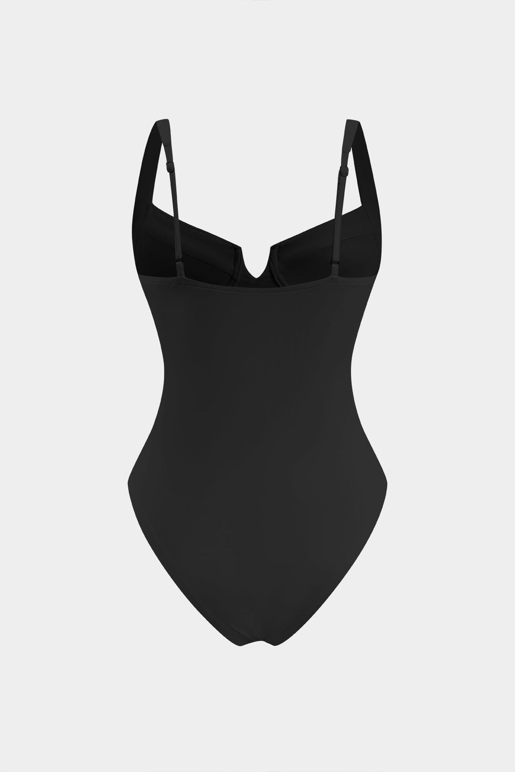 Düz Bustier Kolsuz Bodysuit