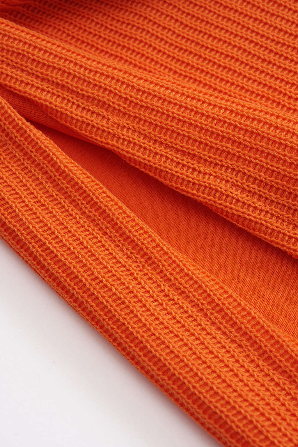 Düz Örgü Yırtmaç Etek