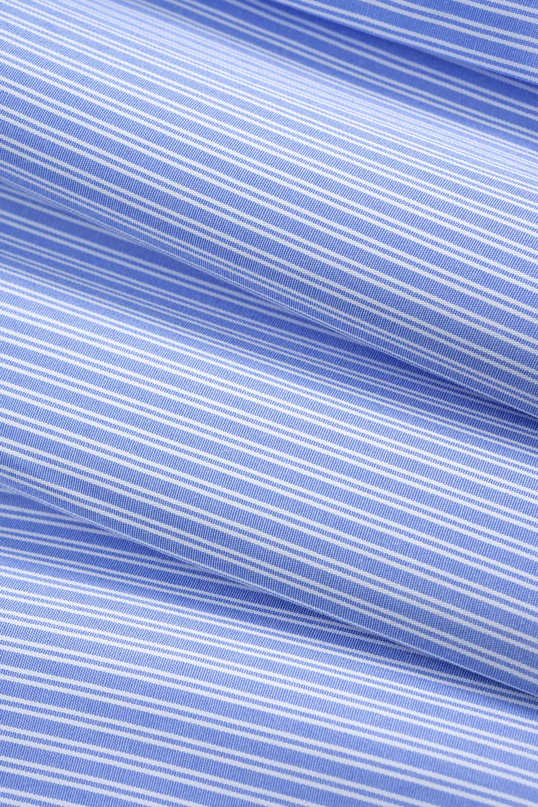 Çizgili Desenli Baskılı Kemerli Uzun Kollu Gömlek