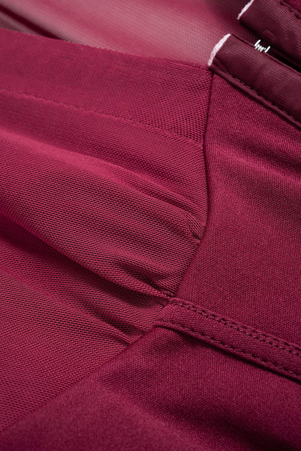 Ağ Dokulu Gözenekli Düğmeli Korseli Uzun Kollu Bluz