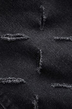 kesikli denim pantolon