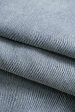 denim yırtık büzgülü barrel pantolon