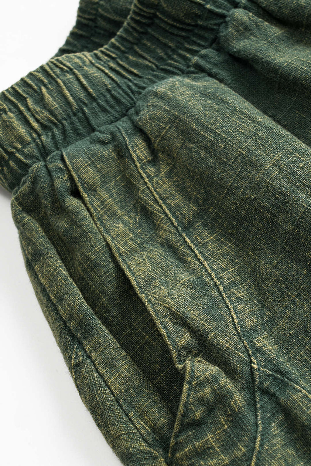 Fırfırlı Cepli Geniş Paça Varil Pantolonlar