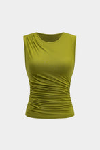 tank top ve büzgülü etek seti