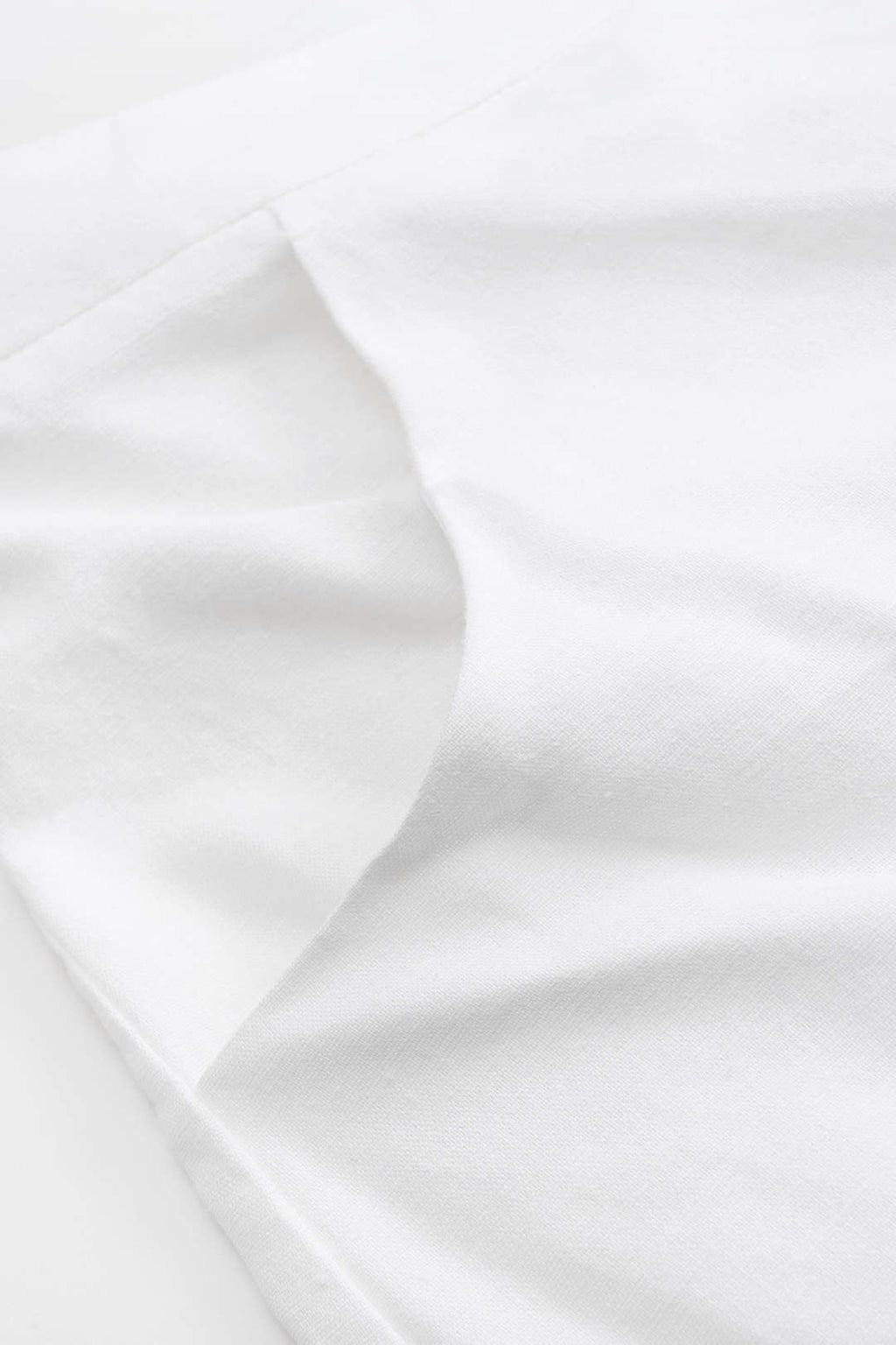 Keten Düz Varil Pantolonları