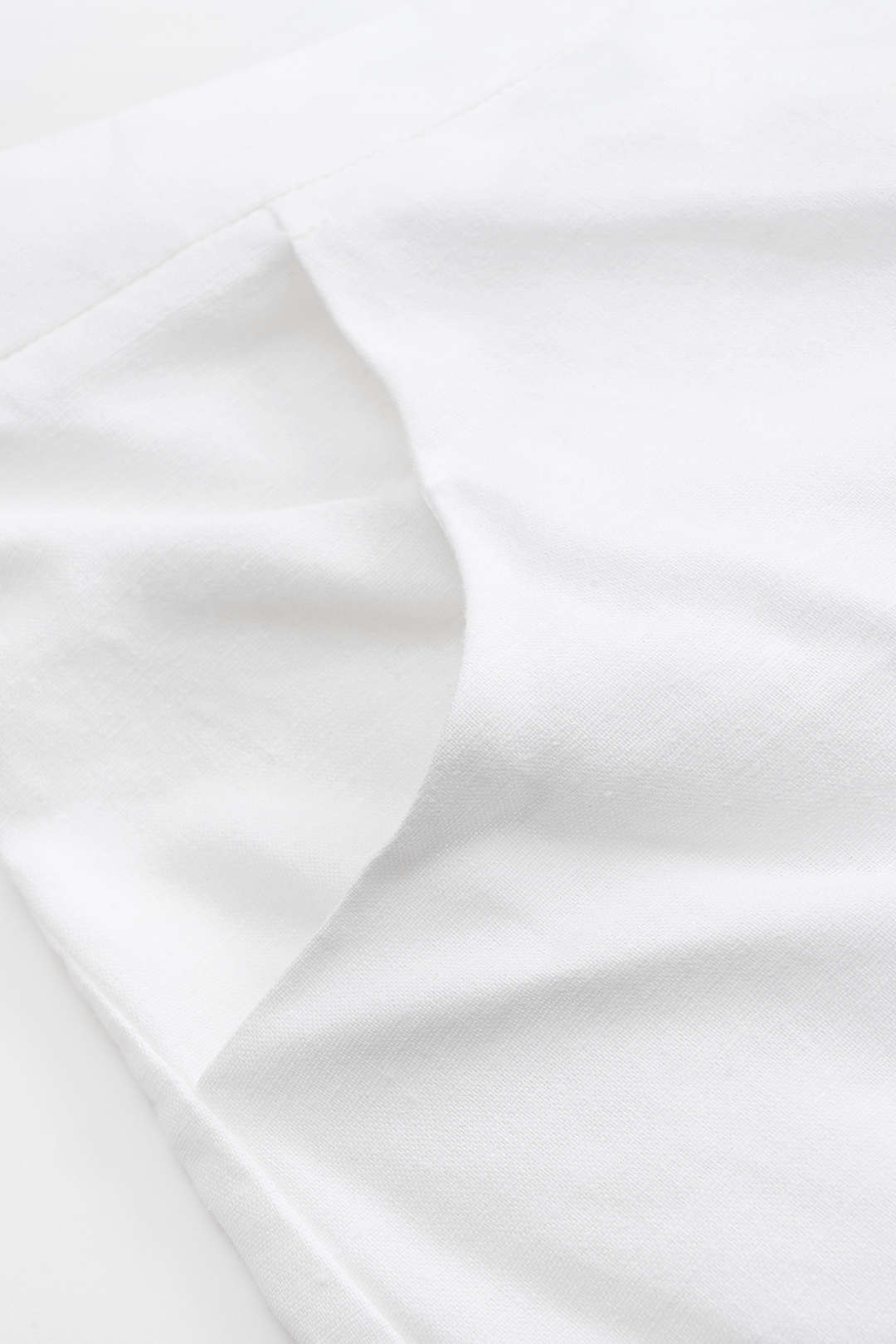 Keten Düz Varil Pantolonları