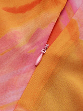 halter sırt dekolteli batik kısa elbise