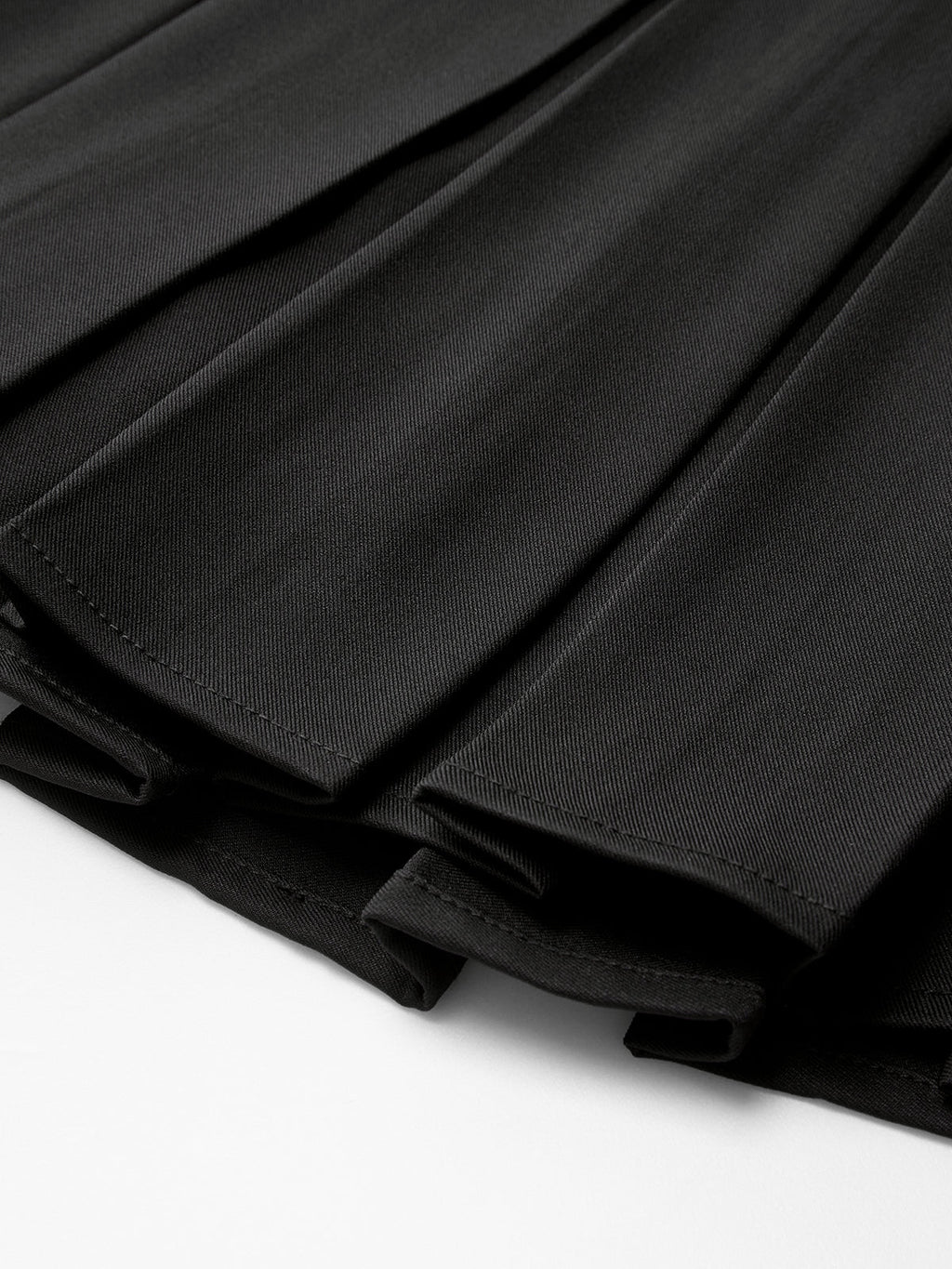 Elastik Belli Pileli Kısa Etek