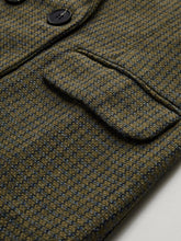 haki ekoseli blazer ceket