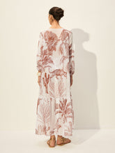 desenli uzun kimono