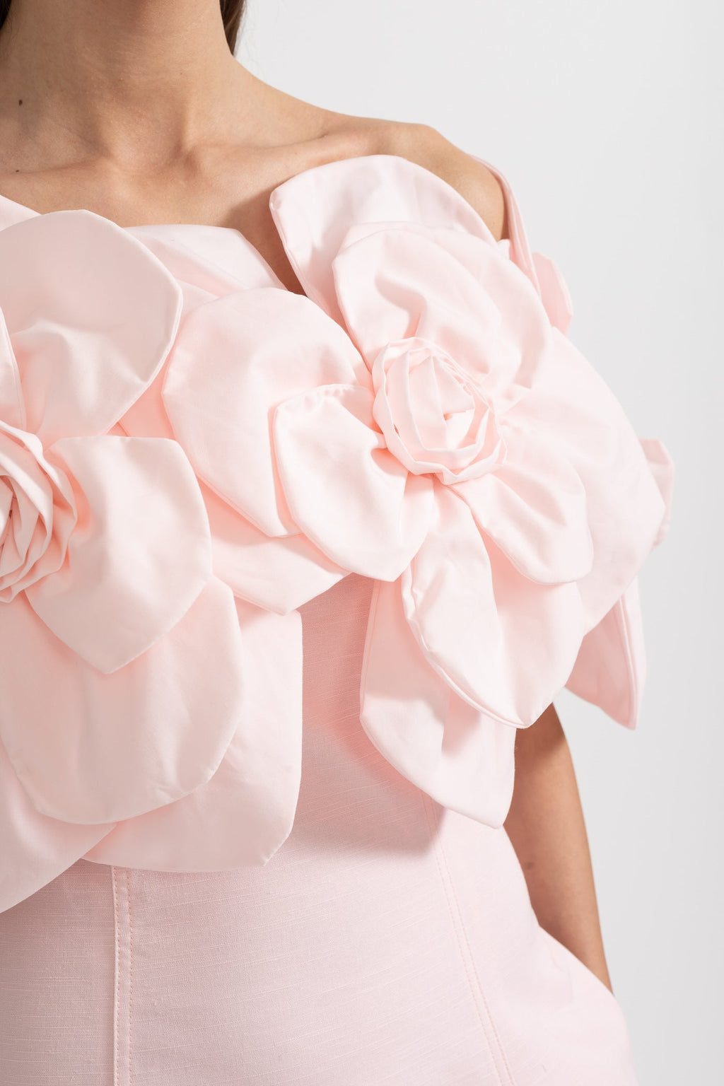 Çiçek Desenli Midi Elbise