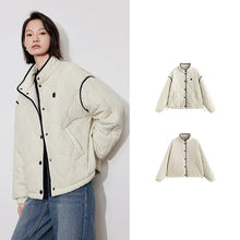 kapitone oversize hafif mont