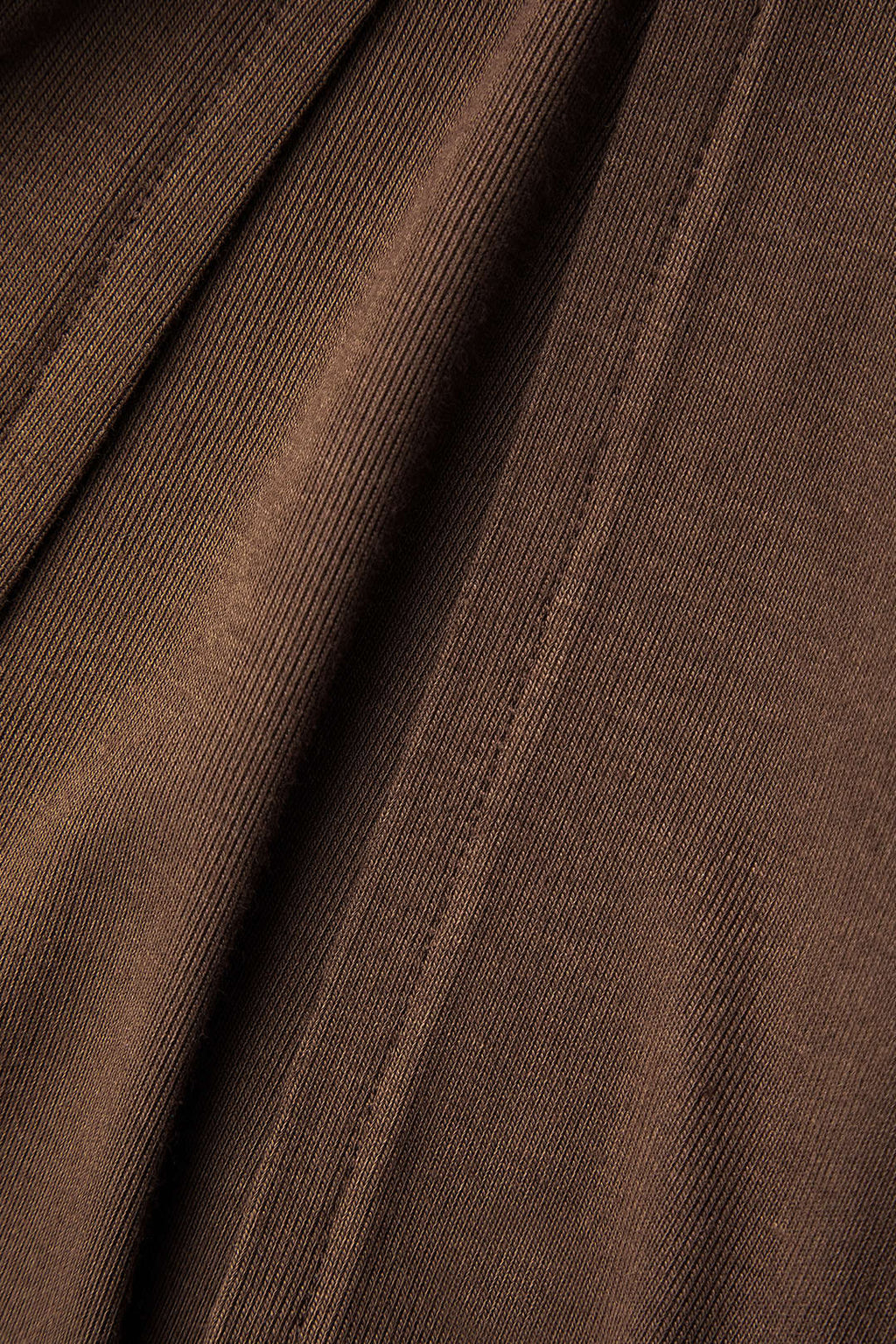 Asimetrik Yaka Yarık Maxi Elbise