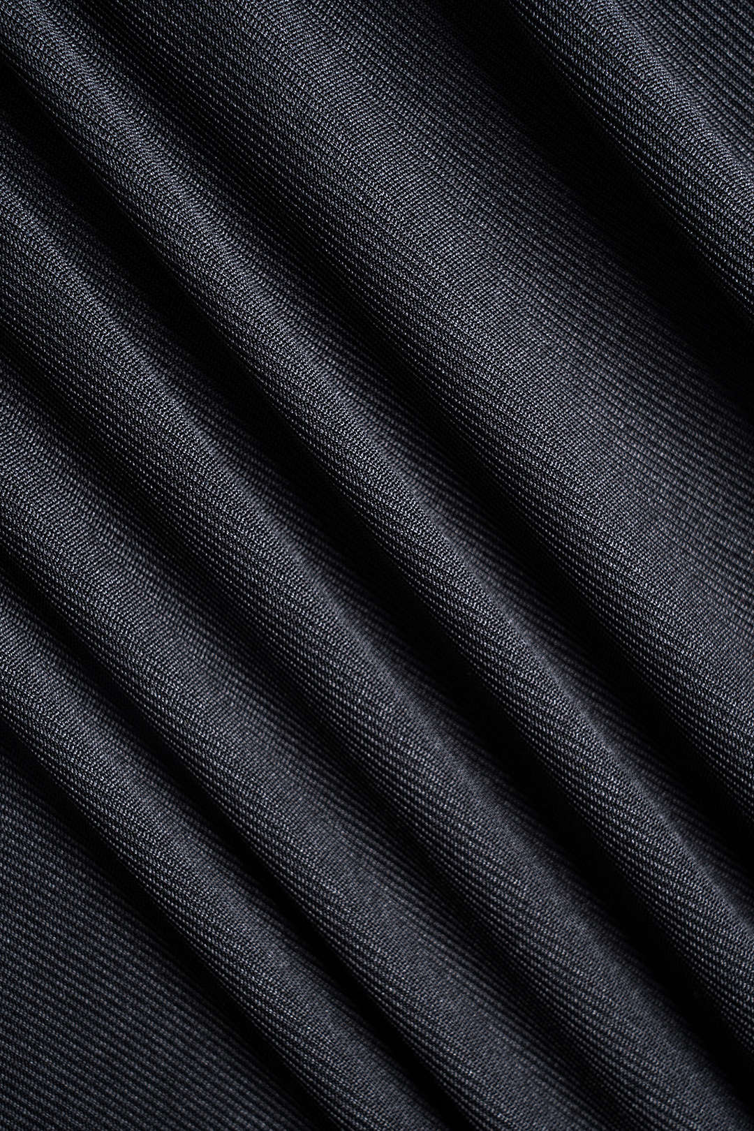 Örgülü Patchwork Korse Yuvarlak Yaka Uzun Kollu Üst