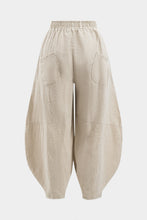 pileli barrel pantolon