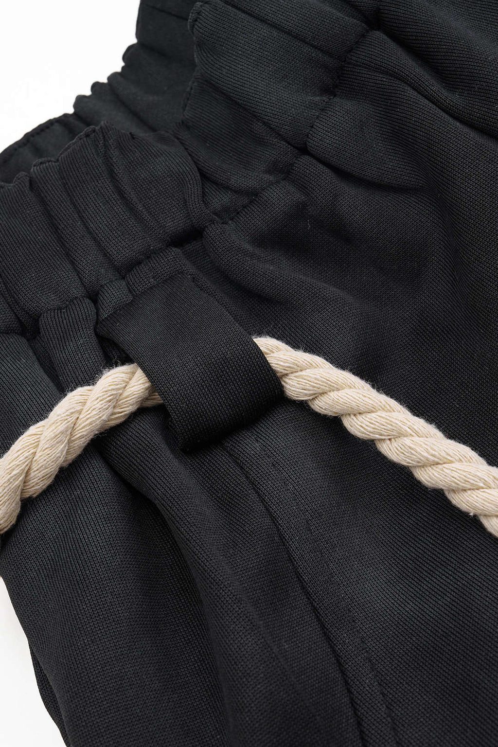 Mermer Tie Dye Baskılı Bağcıklı Geniş Paça Pantolonlar