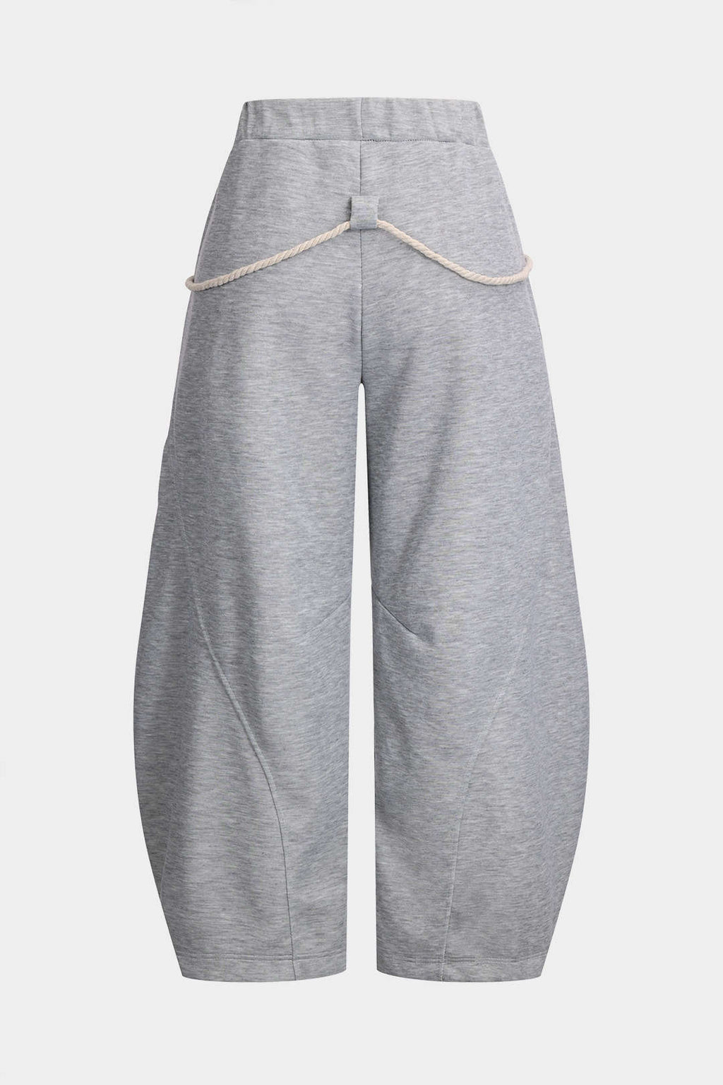 İpli Geniş Paça Pantolon