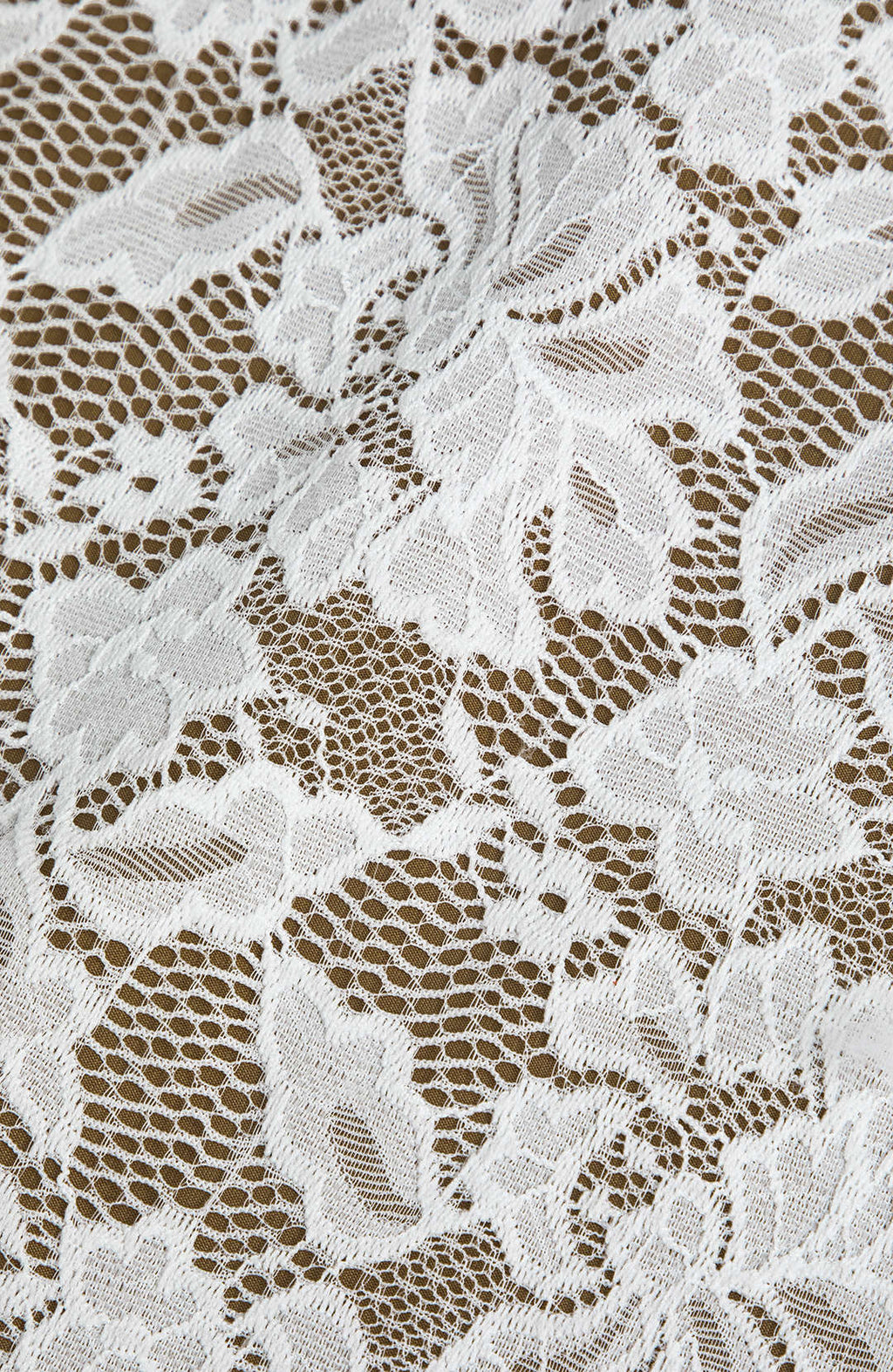 Dantel Yırtmaçlı Maxi Elbise