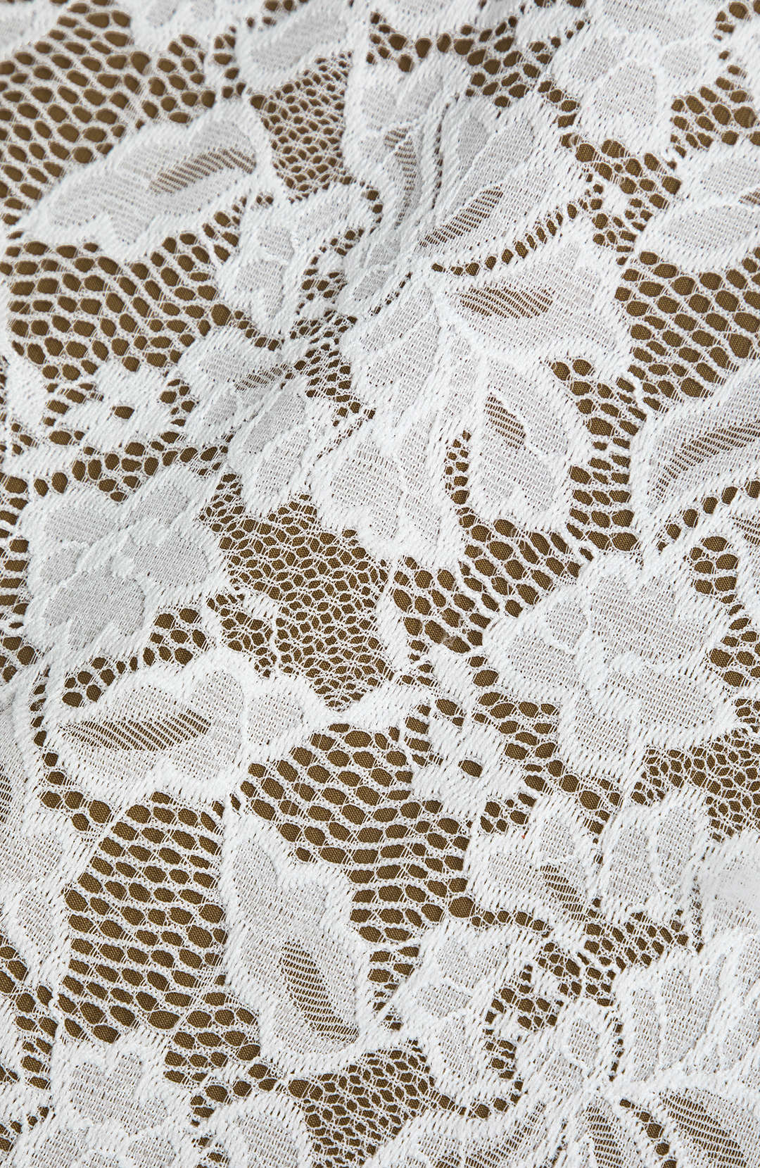 Dantel Yırtmaçlı Maxi Elbise