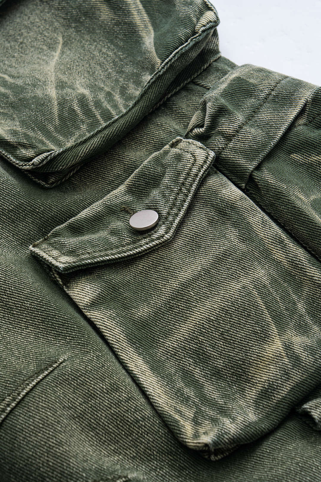 Ombre Zenginlikli Çok Cepli Yumuşak İçerikli Pantolon