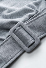 kemerli sweatshirt