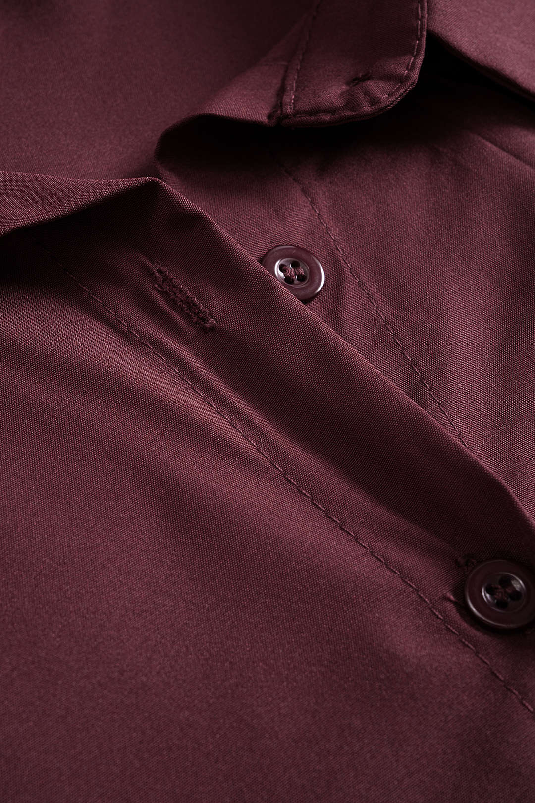 Düğmeli Kemerli Uzun Kollu Gömlek Şık Günlük Tarzı